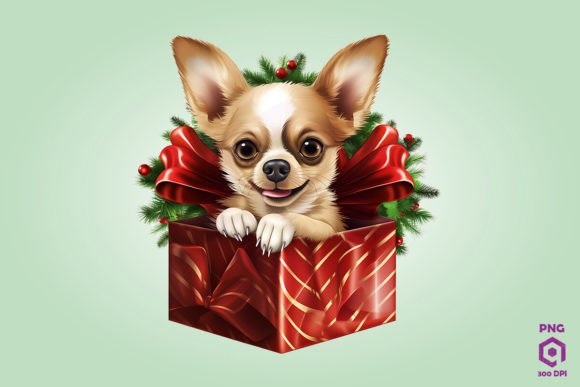 Christmas Chihuahua Dog Gift Box 2 Review