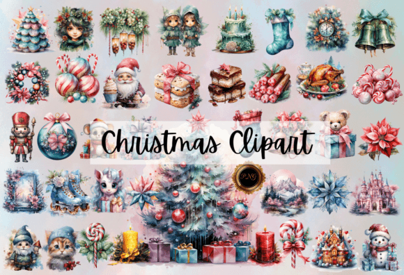 Christmas Clipart High-quality Png Files for Modern Illustrations