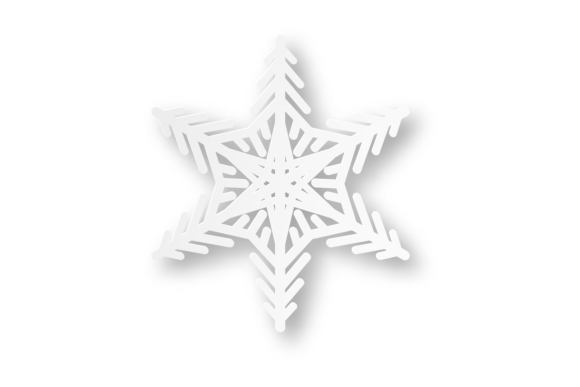 Christmas Papercut Element. Paper Snowfl: A Review for Illustrations Sellers