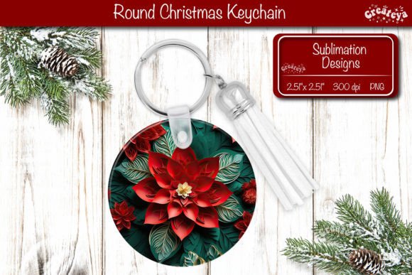 Round 3D Christmas Keychain Sublimation: A Designer's Real-World Review