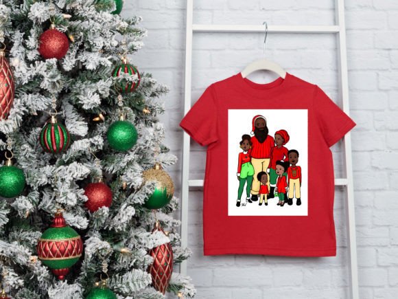 Santa Family Christmas Black Png Jpg Review for Illustrations