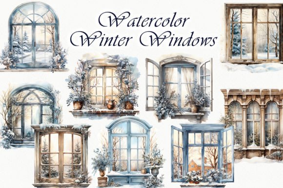 Winter Windows Clipart. Christmas: A Designer's Real-World Embroidery Review